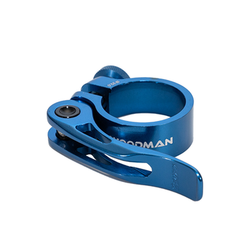 Quick Release Seatpost Clamp 31.8 Blue